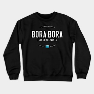 Bora Bora Beach Waves Crewneck Sweatshirt